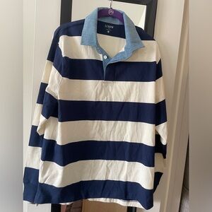 J. Crew striped long sleeve